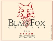 2020 Syrah, Spear Vineyard